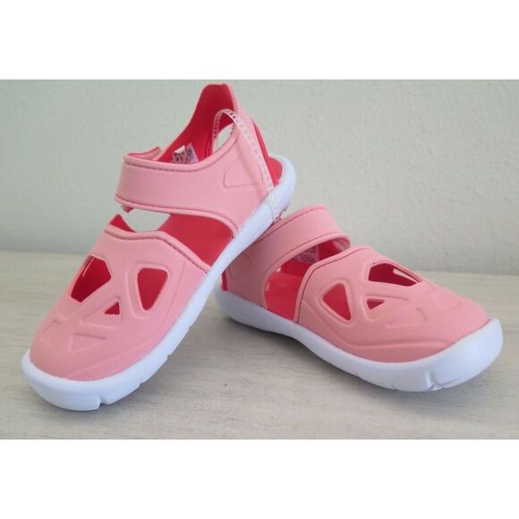 adidas EG6717 Kid's Girl's Sz 9K Glow Pink/Cloud White FortaSwim 2.0 Sandals - Picture 1 of 8